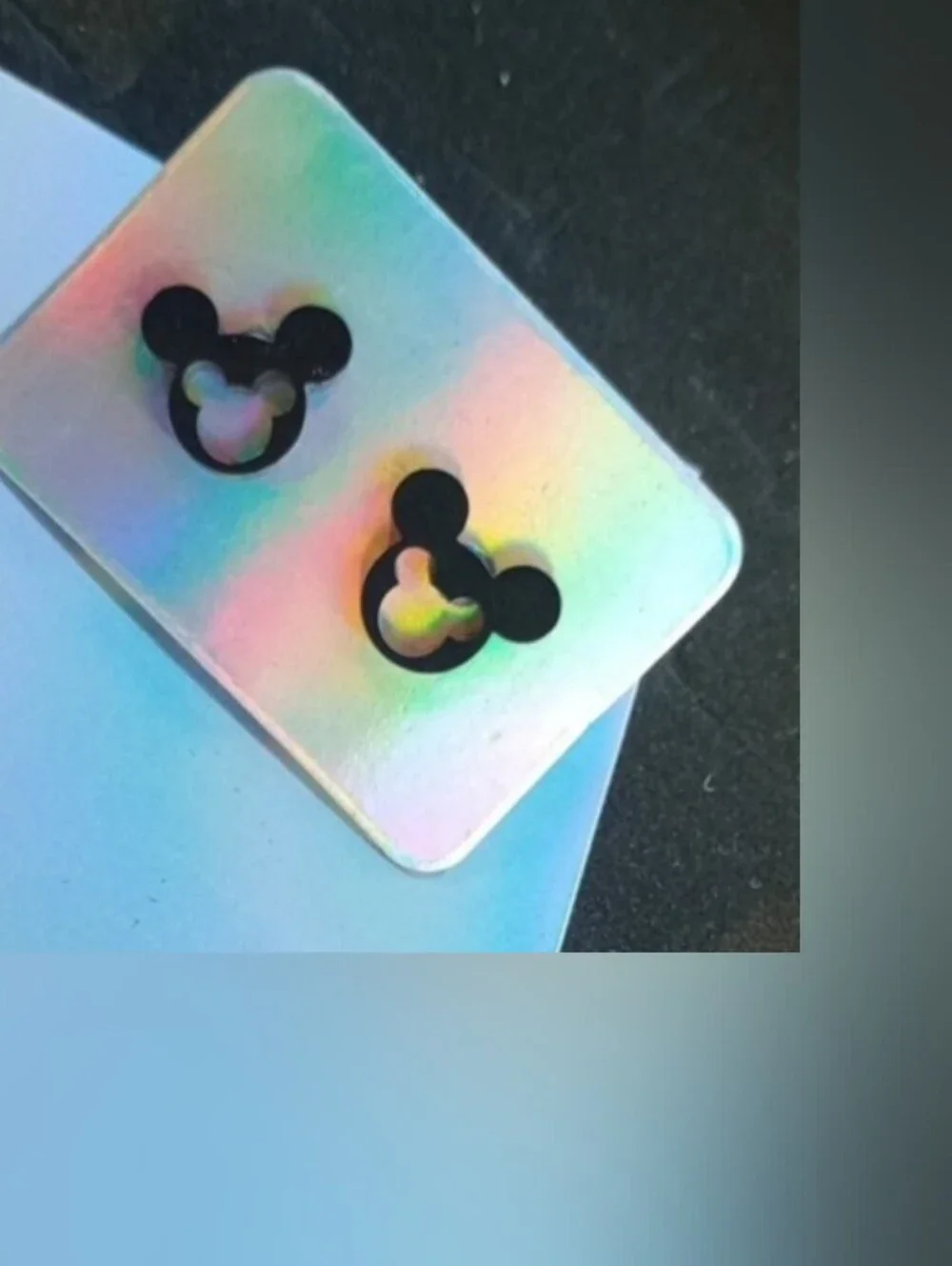 $8 Each Or Bundle 5/$20 Kids Black Mickey Head Inspired Stud Earrings